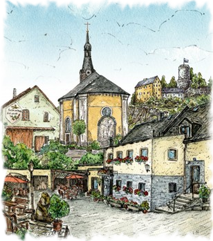 Lingl-Zoigl, gemalt von Wolfgang Bauer
