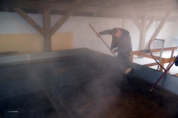 Zoigl Bilder zum Zoiglbrauvorgang