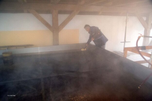 Zoigl Bilder zum Zoiglbrauvorgang