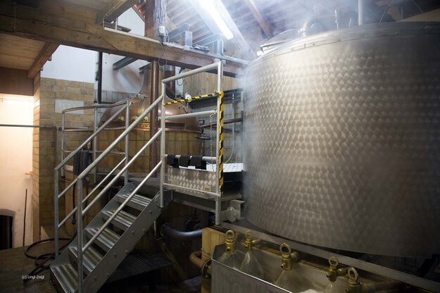 Zoigl Bilder zum Zoiglbrauvorgang