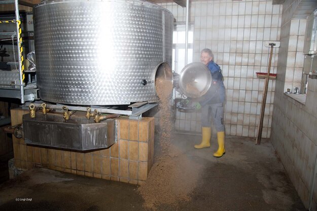 Zoigl Bilder zum Zoiglbrauvorgang