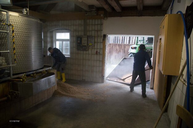 Zoigl Bilder zum Zoiglbrauvorgang